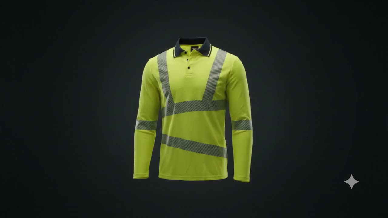 OLSQ-9 — FR Piqué Long-Sleeve Shirt